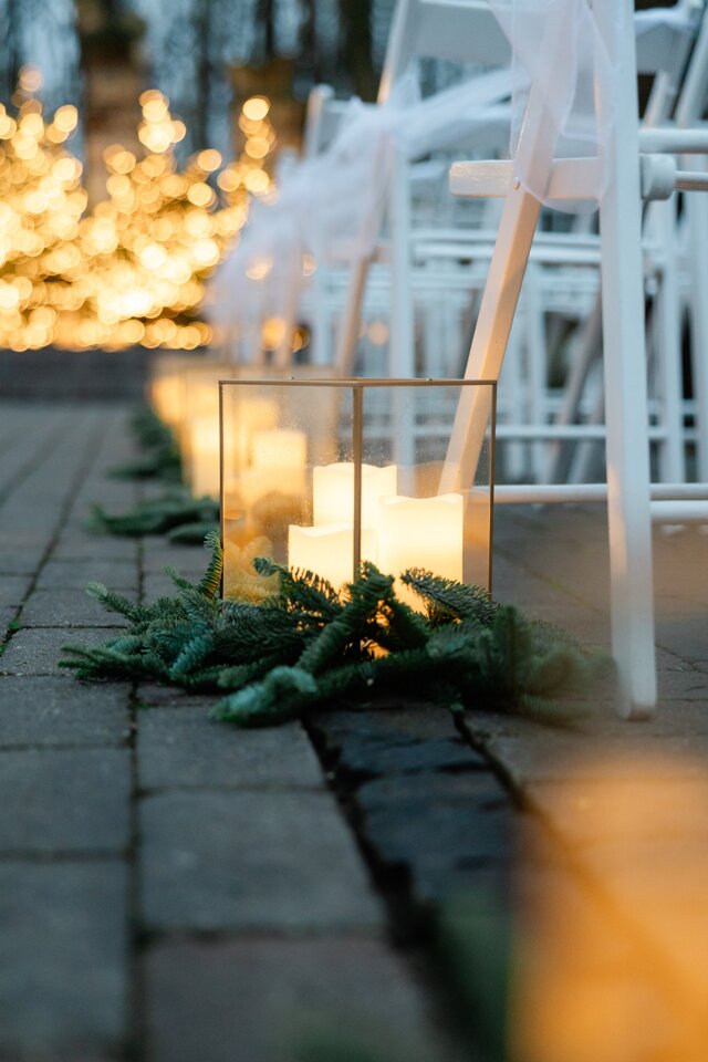 Kimi és Bence karácsonyi esküvője a Deák Udvarházban