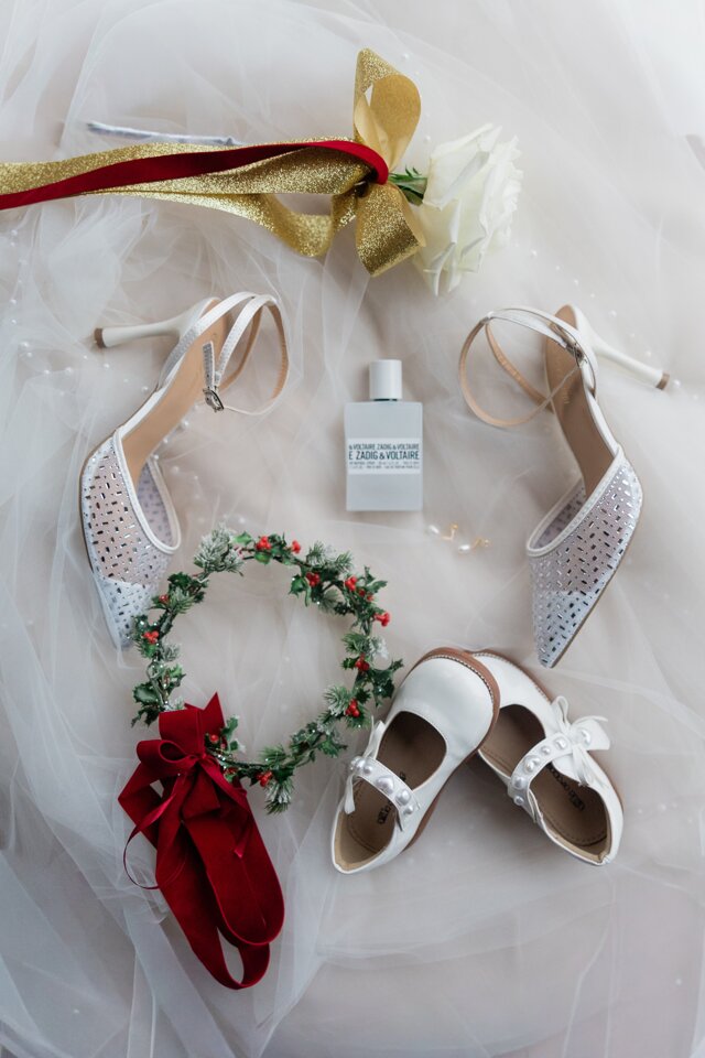 Kimi és Bence karácsonyi esküvője a Deák Udvarházban