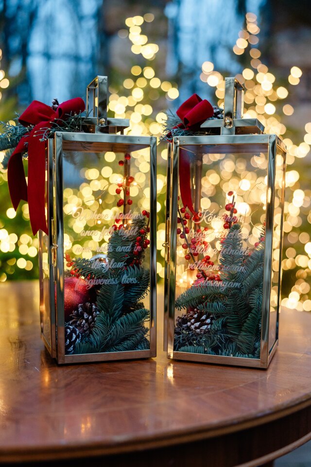 Kimi és Bence karácsonyi esküvője a Deák Udvarházban